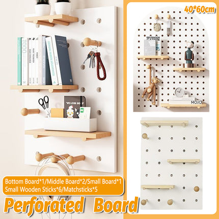 Wall Storage Shelf Panel Display Rack Cave Style Porch Shelf For Home Decoration