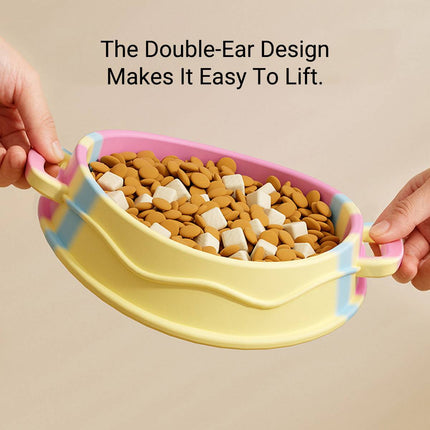 Anti-Choking Slow Feeder Bowl Small Medium  Pet Feeding Bowl Anti-Gulp