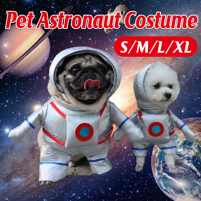 Dog Astronaut Costume Pet Space Suit Funny Halloween Outfit Puppy Clothes Use