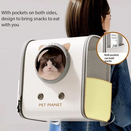 Pet Carrier Backpack Travel Bag Large Capacity Portable Cats And Dogs Outdoor