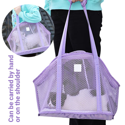 Escape Proof Pet Carrier Mesh Shoulder Bag Small Pet Travel Secure Strap Use