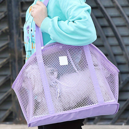 Escape Proof Pet Carrier Mesh Shoulder Bag Small Pet Travel Secure Strap Use