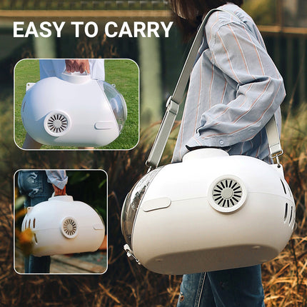 Portable Pet Carrier Backpack Travel Bag for Cats Dogs Breathable Lightweight