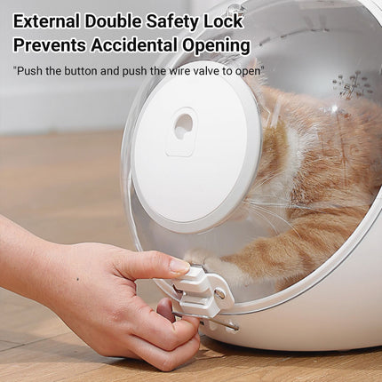 Portable Pet Carrier Backpack Travel Bag for Cats Dogs Breathable Lightweight
