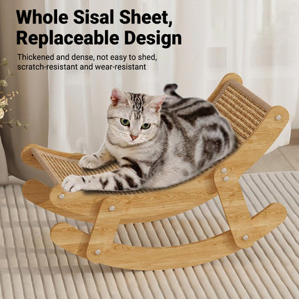 Cat Scratcher Cat Bed Lounge Chair Cradle Cat Chair Cardboard For Kittens