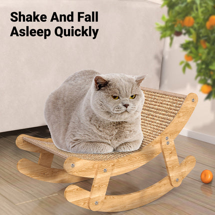 Cat Scratcher Cat Bed Lounge Chair Cradle Cat Chair Cardboard For Kittens