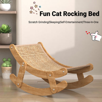 Cat Scratcher Cat Bed Lounge Chair Cradle Cat Chair Cardboard For Kittens