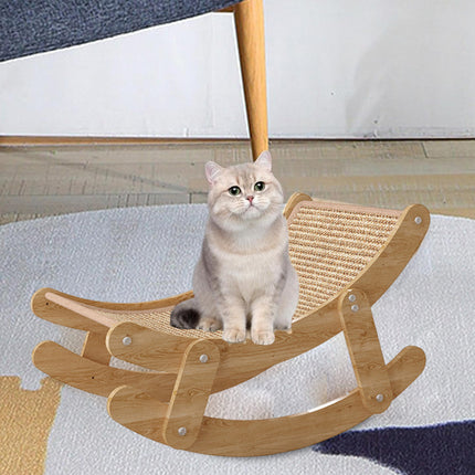 Cat Scratcher Cat Bed Lounge Chair Cradle Cat Chair Cardboard For Kittens