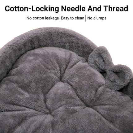 Soft Pet Bed Kennel For Small Medium Dogs Cats All Season Cushion Heart Shape
