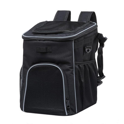 Bike Pet Bag Backpack Dual Use Removable Foldable for Cat Dog 37 x 30 x 30cm