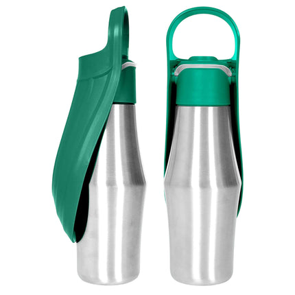 Portable Pet Water Bottle Stainless Steel Travel Cup For Dogs Cats Outdoor