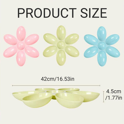 Multi Cat Feeding Bowl Petal Design Kitten Milk Bowl Puppy Dog Food Water Dish