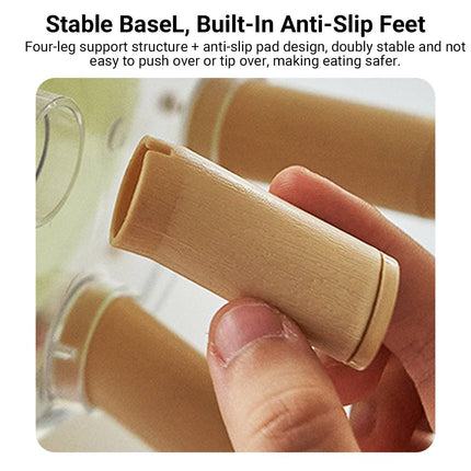 Large Capacity Anti Slip Elevated Stable Pet Bowl Dog Cat Feeding Station