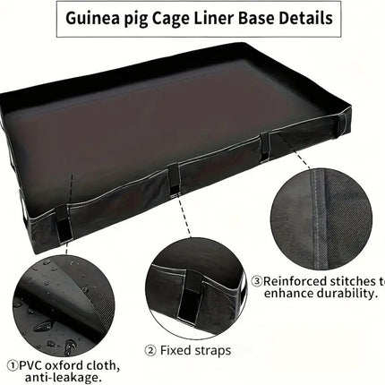 Waterproof Small Pet Crate Sump Cover Dirt Resistant Mat Easy to Clean Protector