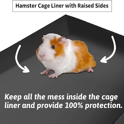 Waterproof Small Pet Crate Sump Cover Dirt Resistant Mat Easy to Clean Protector