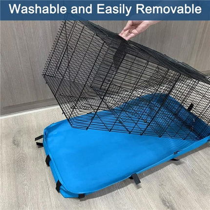 Waterproof Small Pet Crate Sump Cover Dirt Resistant Mat Easy to Clean Protector