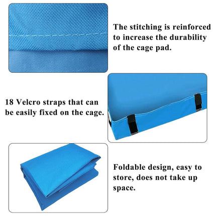 Waterproof Small Pet Crate Sump Cover Dirt Resistant Mat Easy to Clean Protector