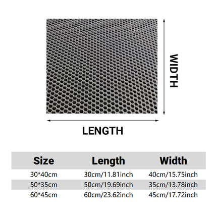 Pet Cage Mesh Mat Plastic Perforated Panel Chew Resistant Non Slip Cage Supplies