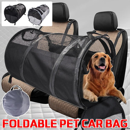 Foldable Pet Car Carrier Bag Breathable Travel Tent Portable Kennel for Transport