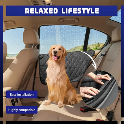 Automobile Pet Door Stop Vehicle Mounted Scratch Dirt Bite Proof Car Door Cover