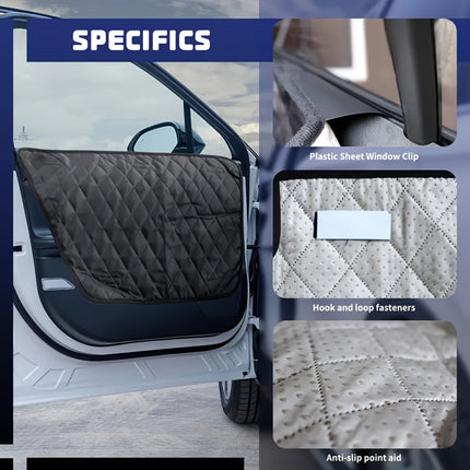 Automobile Pet Door Stop Vehicle Mounted Scratch Dirt Bite Proof Car Door Cover