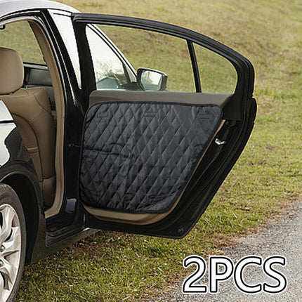 Automobile Pet Door Stop Vehicle Mounted Scratch Dirt Bite Proof Car Door Cover