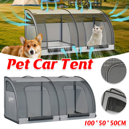 Cat Bed Summer Dog Bed Pet Tent Portable Pet House Cooling Cushion for Cats Dogs