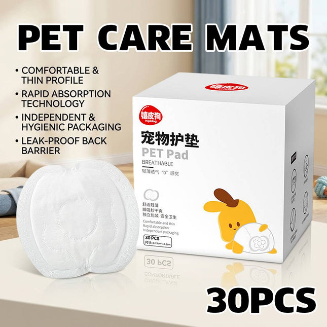 Disposable Pet Training Pee Pads 30 Pack Ultra Absorbent Leak Proof Puppy Mats