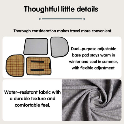 Expandable Mesh Pet Travel Backpack for Cats and Dogs