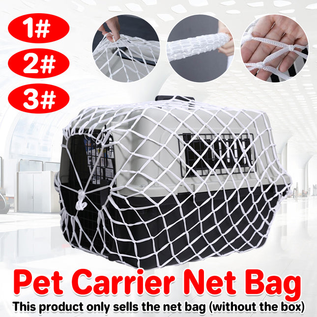 Pet Carrier Net Bag for Cat Dog Travel Mesh Cover Protective Tote Use