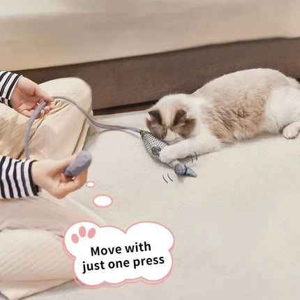 Creative Cat Toy Durable Easy to Use Interactive for Kittens Play Hunting Fun
