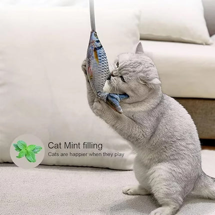 Creative Cat Toy Durable Easy to Use Interactive for Kittens Play Hunting Fun