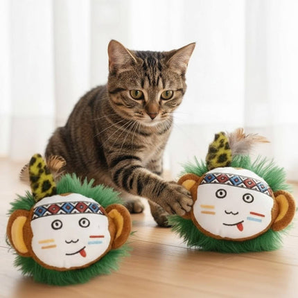 Catnip Plush Cat Toy Soft Chew Interactive Indoor Play Boredom Relief Activity