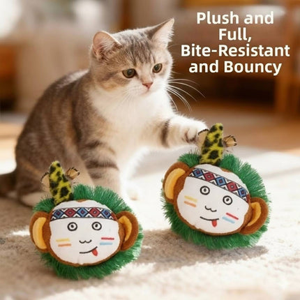 Catnip Plush Cat Toy Soft Chew Interactive Indoor Play Boredom Relief Activity
