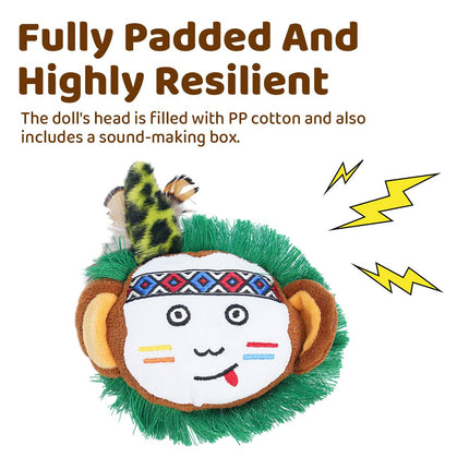 Catnip Plush Cat Toy Soft Chew Interactive Indoor Play Boredom Relief Activity
