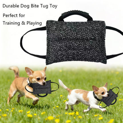 Pet Chew Pillow Tug Toy Durable Material Interactive Training Toy Dogs Chew Play