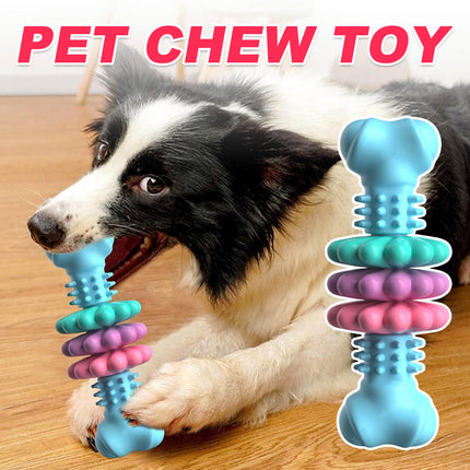 Bone Shape Pet Chew Toy Durable Molar Grind Dog Chew For Pet Interactive Play