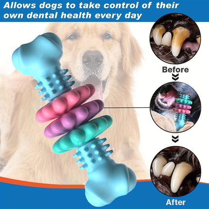 Bone Shape Pet Chew Toy Durable Molar Grind Dog Chew For Pet Interactive Play