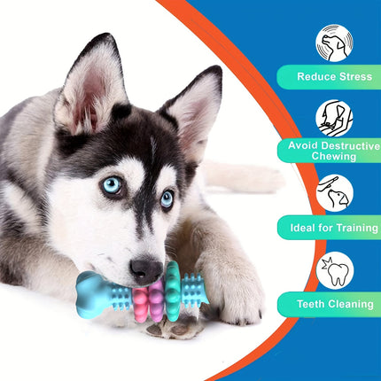 Bone Shape Pet Chew Toy Durable Molar Grind Dog Chew For Pet Interactive Play
