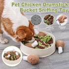 Chicken Leg Bucket Puzzle Toy Dogs Sniffing and Leak Proof Interactive Pet Toys