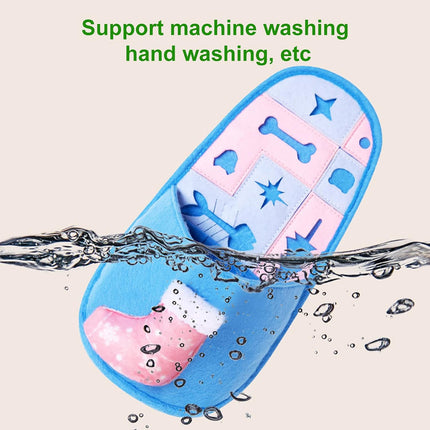 Pet Puzzle Slipper Slow Food Mat Bite Resistant Sniff Toy Cats Dogs Christmas