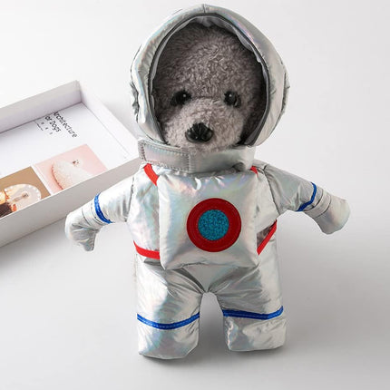 Dog Astronaut Costume Pet Space Suit Funny Halloween Outfit Puppy Clothes Use