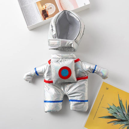 Dog Astronaut Costume Pet Space Suit Funny Halloween Outfit Puppy Clothes Use