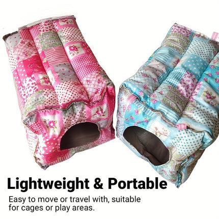 Pet Hammock Thick Warm Cotton Nest Cozy Winter Hanging Bed Hanging Pet Cradle