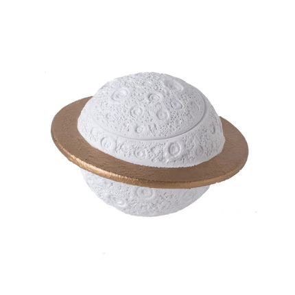 Pet Memorial Urn Planet Shape Sealed Keepsake Box for Cat Dog Ashes Cement