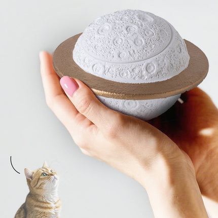 Pet Memorial Urn Planet Shape Sealed Keepsake Box for Cat Dog Ashes Cement