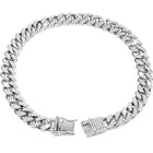 Cuban Chain Metal Dog Collar Pet Training Necklace for Small Medium Large Dogs