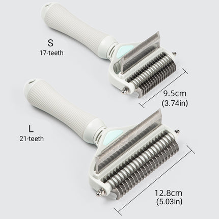Pet Grooming Brush Hair Removal Anti Tangle Cat Dog Home Detangling Comb Pets