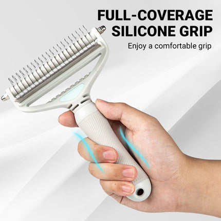 Pet Grooming Brush Hair Removal Anti Tangle Cat Dog Home Detangling Comb Pets