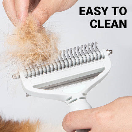 Pet Grooming Brush Hair Removal Anti Tangle Cat Dog Home Detangling Comb Pets